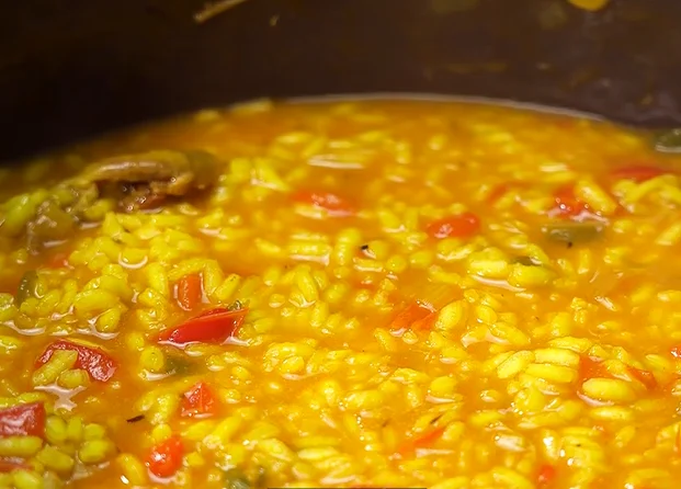 Arroz caldoso los cazadores pinos genil